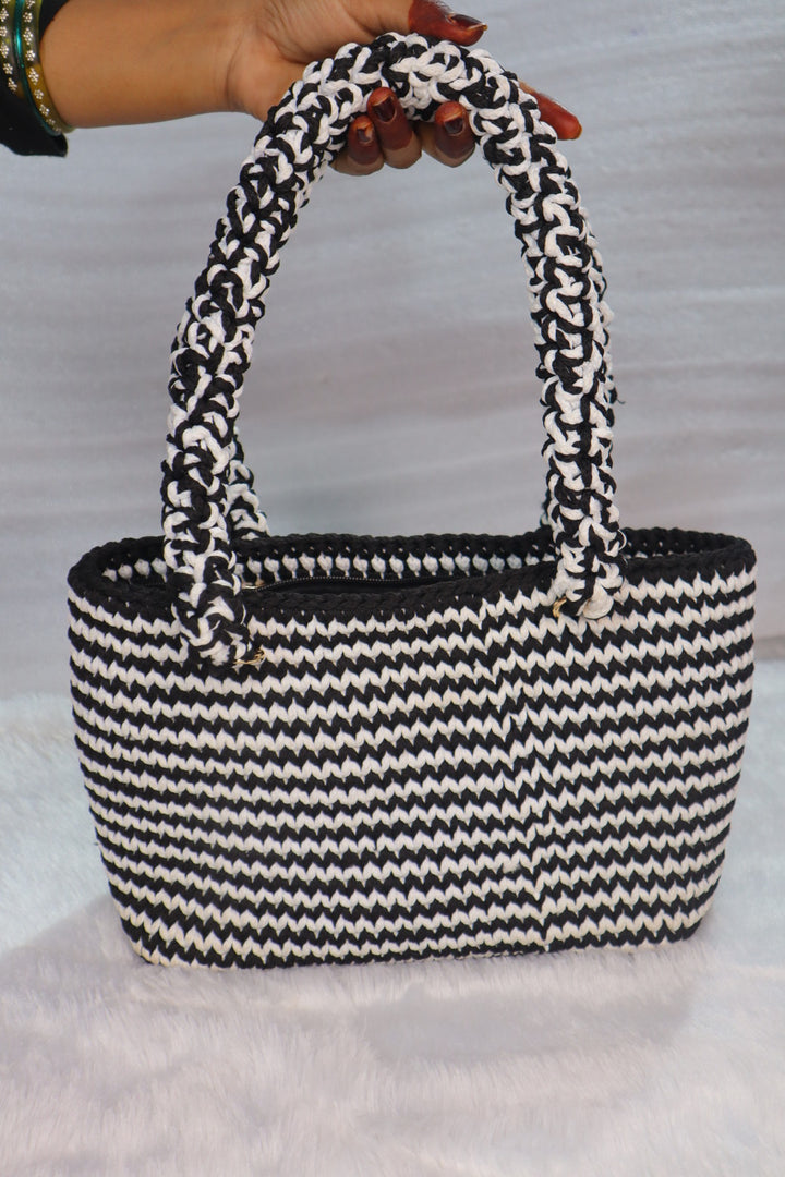 Black & White Zebra Tote Bag