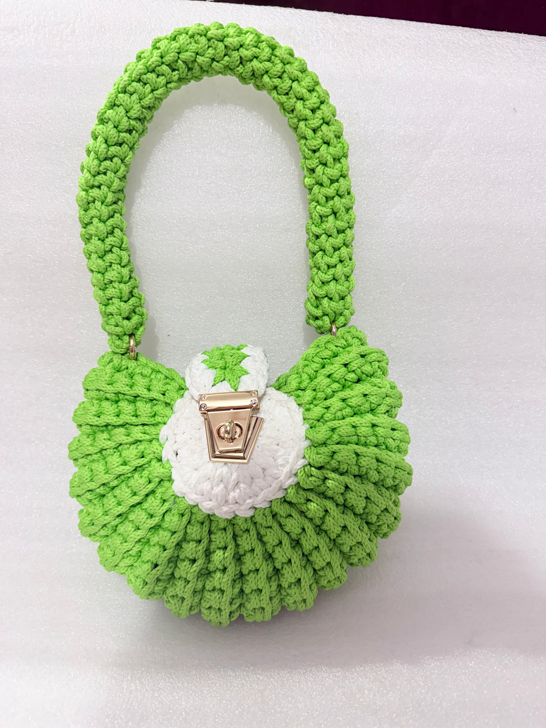 Neon Mini Shell Bag
