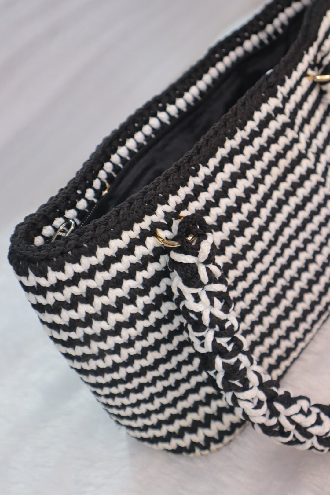 Black & White Zebra Tote Bag