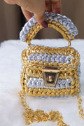 Silver and Gold Mini Bag