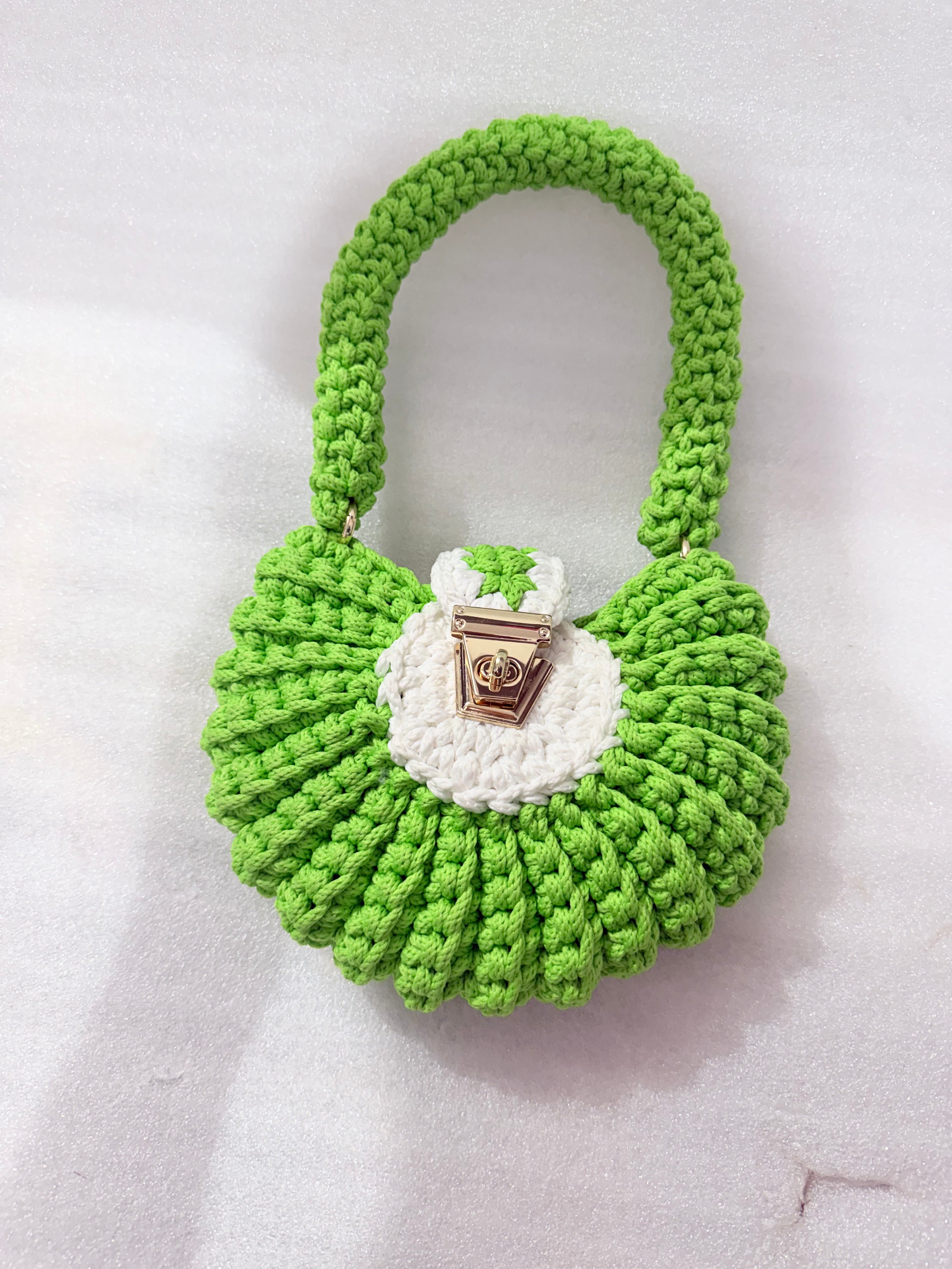 Neon Mini Shell Bag