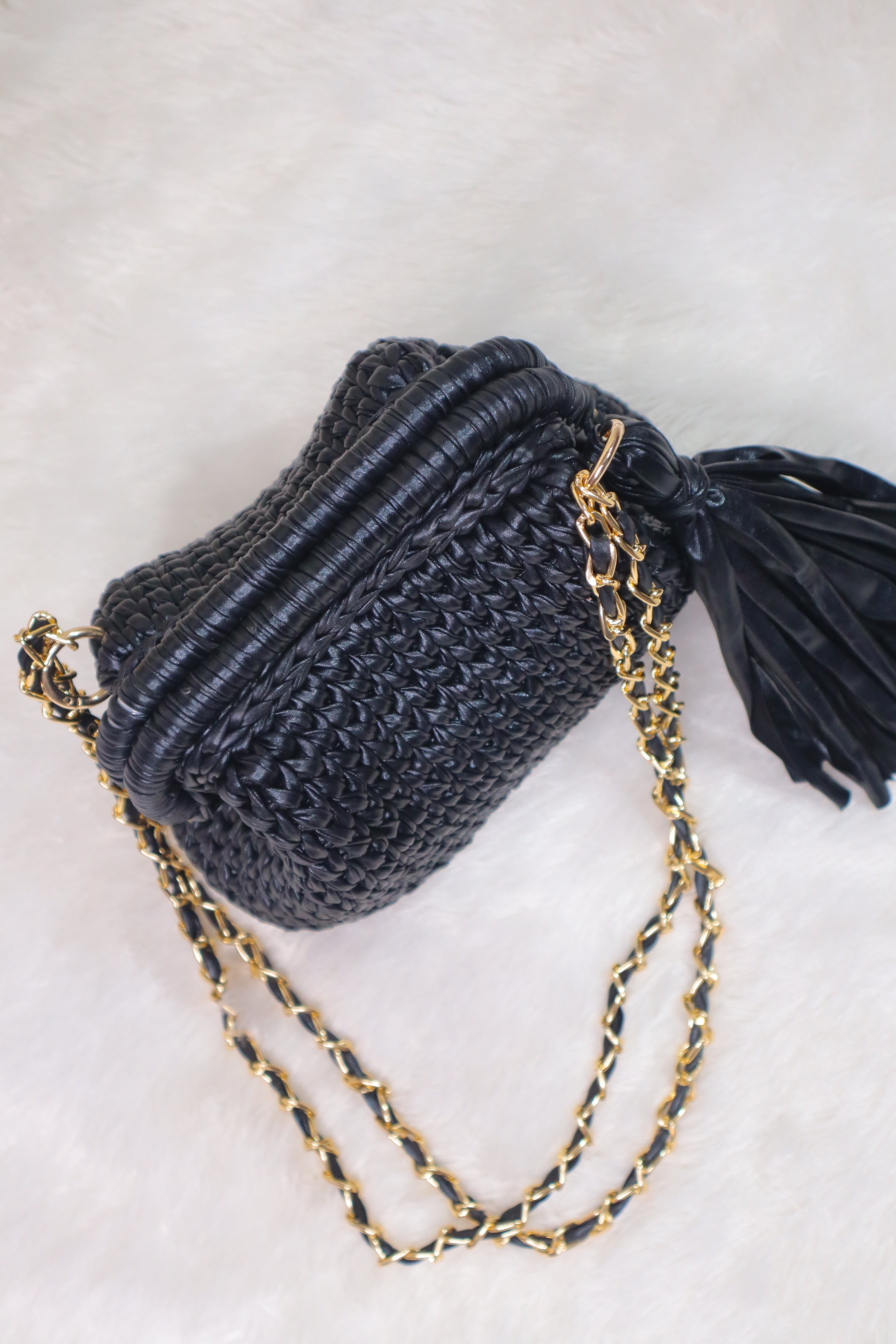 Black Metallic Clutch