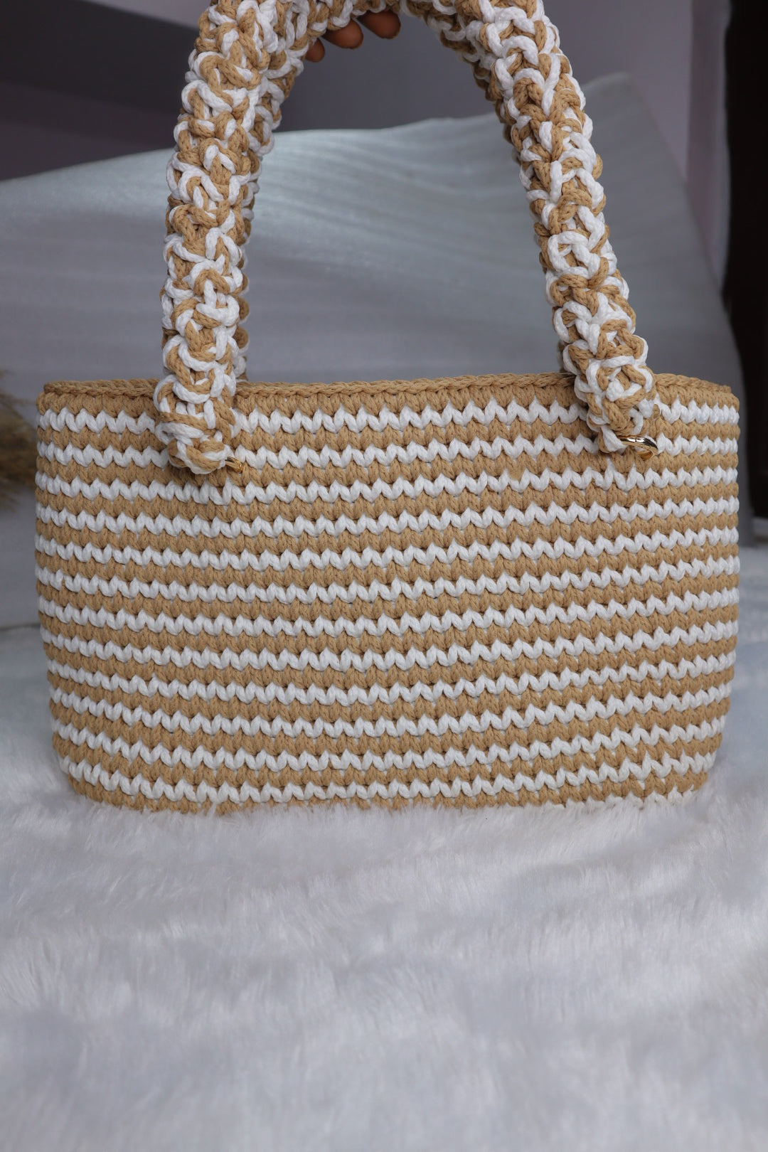 Sand and Snow Tote Bag