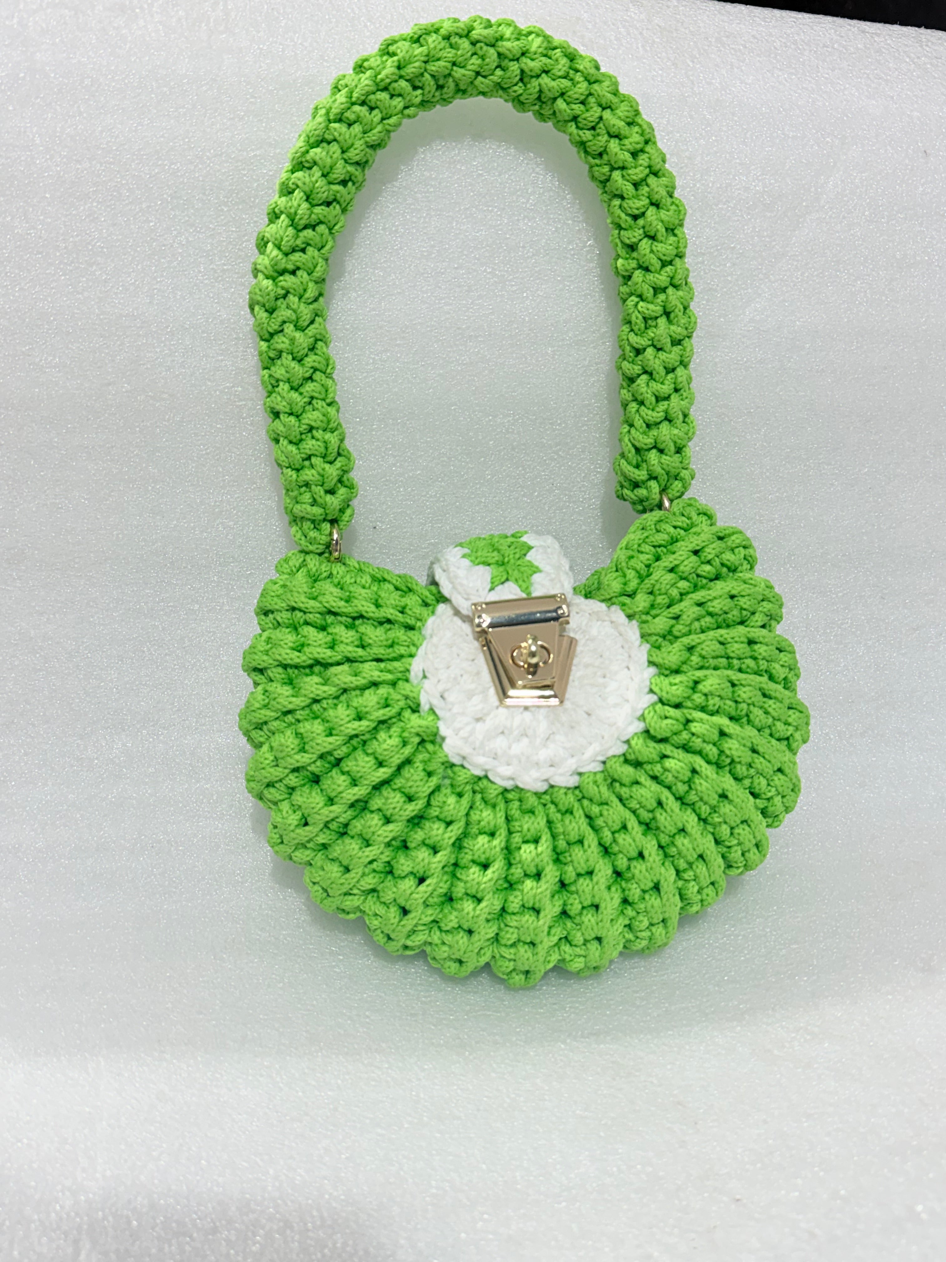 Neon Mini Shell Bag