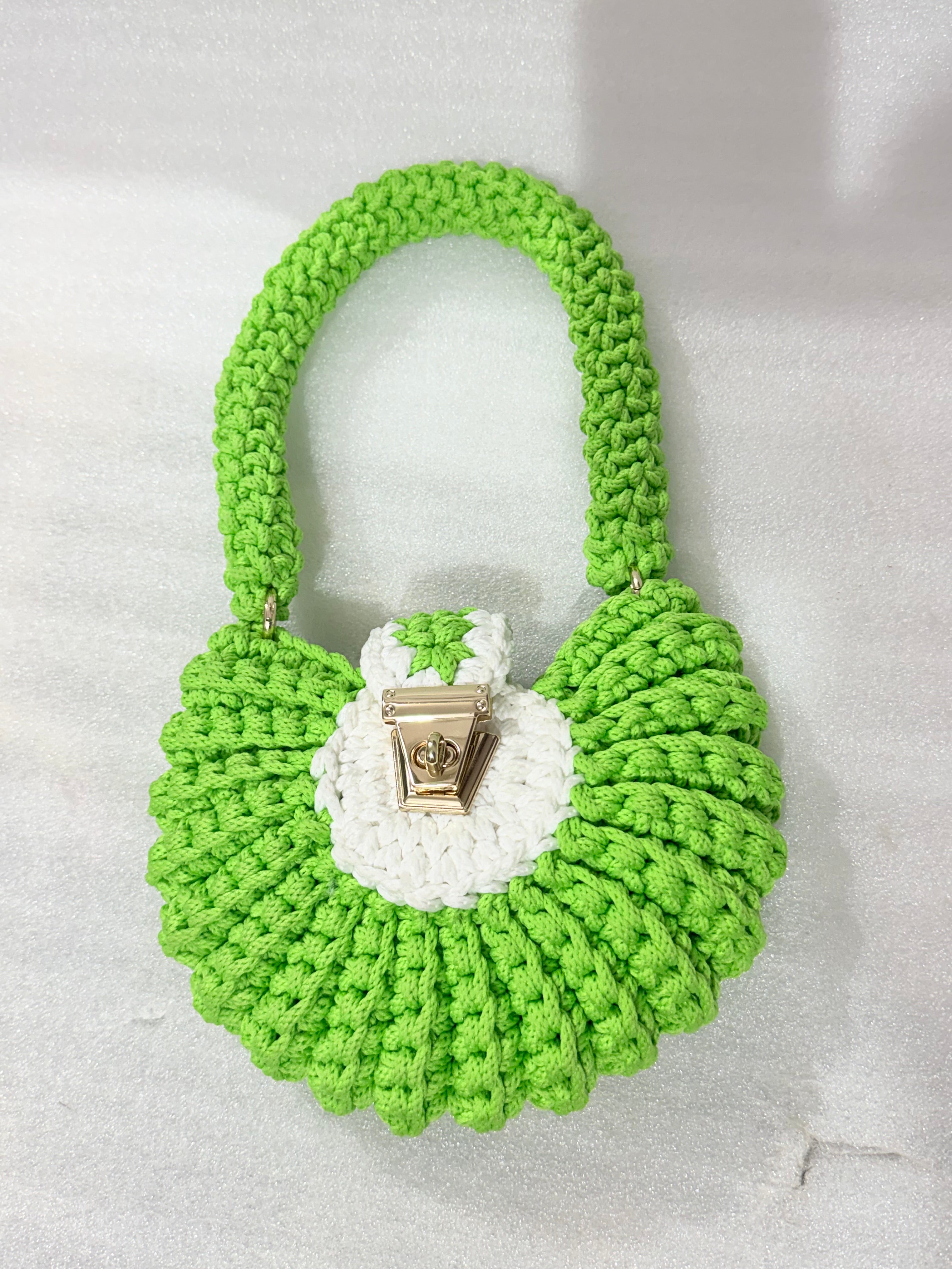 Neon Mini Shell Bag