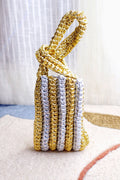 Golden & Silver Luxe Crochet Potli