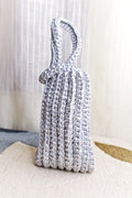 Silver Luxe Crochet Potli