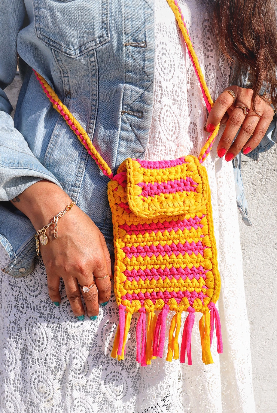 Sunshine Candy Phone Sling
