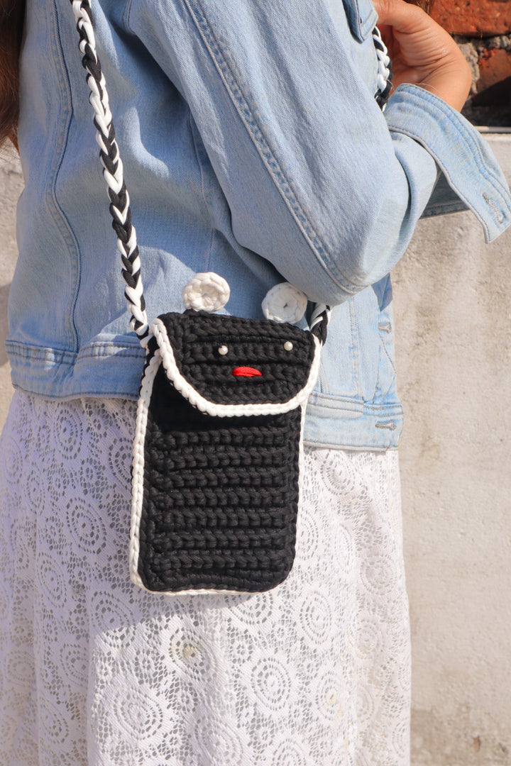 Panda Pop Phone Sling