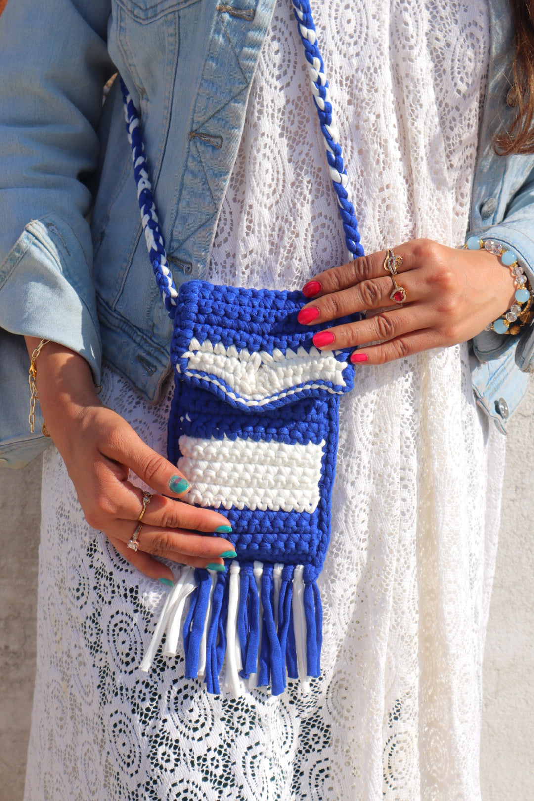 Royal Blue Breeze Sling